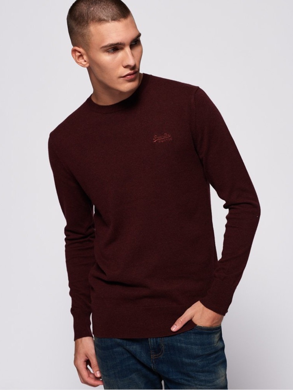 SUPERDRY & CO Orange Label Crew Jumper